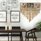 Gifts for Moms Dads - Wooden Family Birthday Reminder Calendar Board