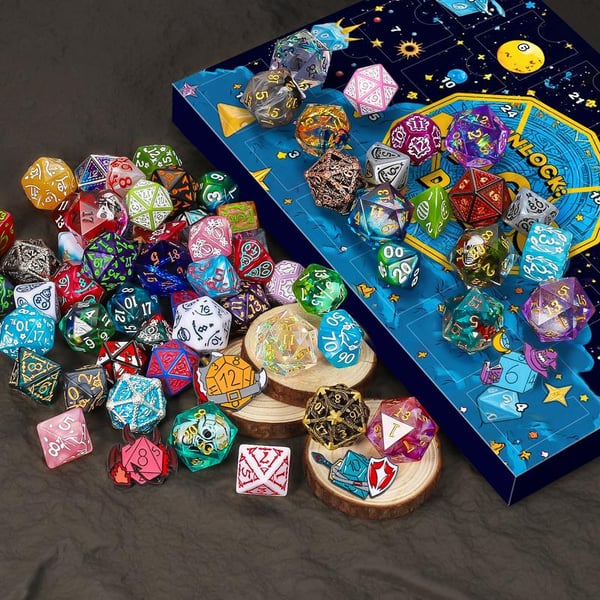 🔥LAST DAY 49% OFF - 🎄🎲2025 Christmas Dice Advent Calendar