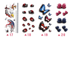 Trendy 3D Tattoo Stickers (20PCS)