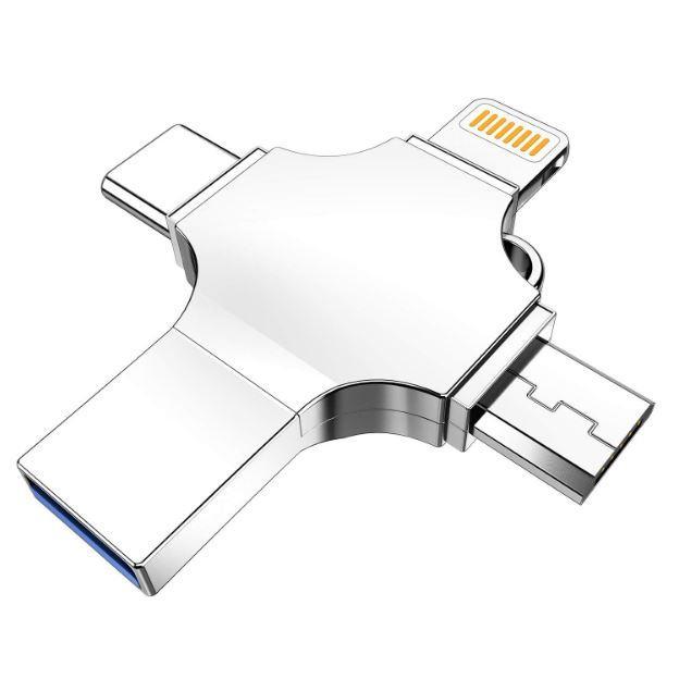 4 in 1 Smart USB Drive for ALL iPhone, iPad & NEW Android