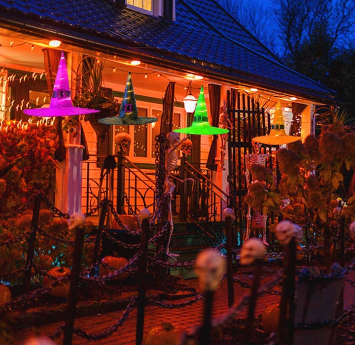 🎃Limited Time Special Only $6.99🎃 Glowing Witch Hat Hanging/Wearable