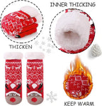 Cute Animal Ultra-thick Cashmere Slipper Home Socks