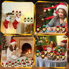 🎄Christmas Sale 49% OFF⛄ Snowman Lantern with Hats and Scarves