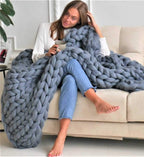 Chunky Knit Blanket