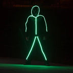 RGB COLOR LIGHT UP LED STICK FIGURE KIT