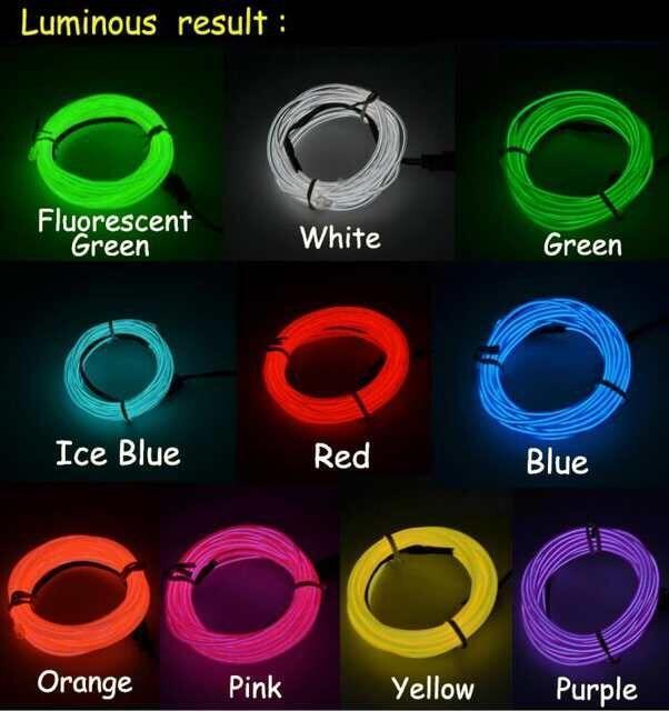 RGB COLOR LIGHT UP LED STICK FIGURE KIT