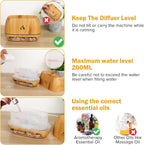 Woyuosn 3-in-1 Himalayan Salt Rock Scent Diffuser