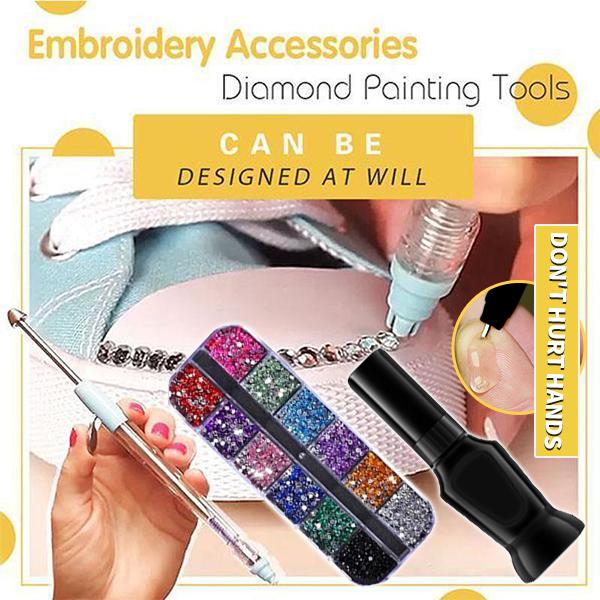 Last day discount🔥Buy 2 get 1 free🔥Embroidery Accessories Diamond Painting Tools