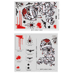 Halloween window stickers